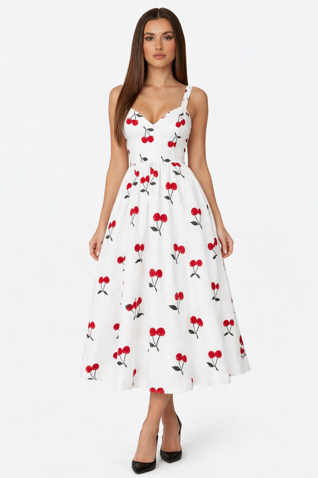 Cherry - Midi haljina