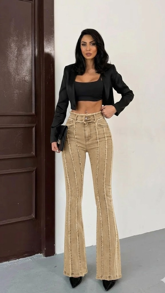 EMERY ROSE Farmerke Bootcut