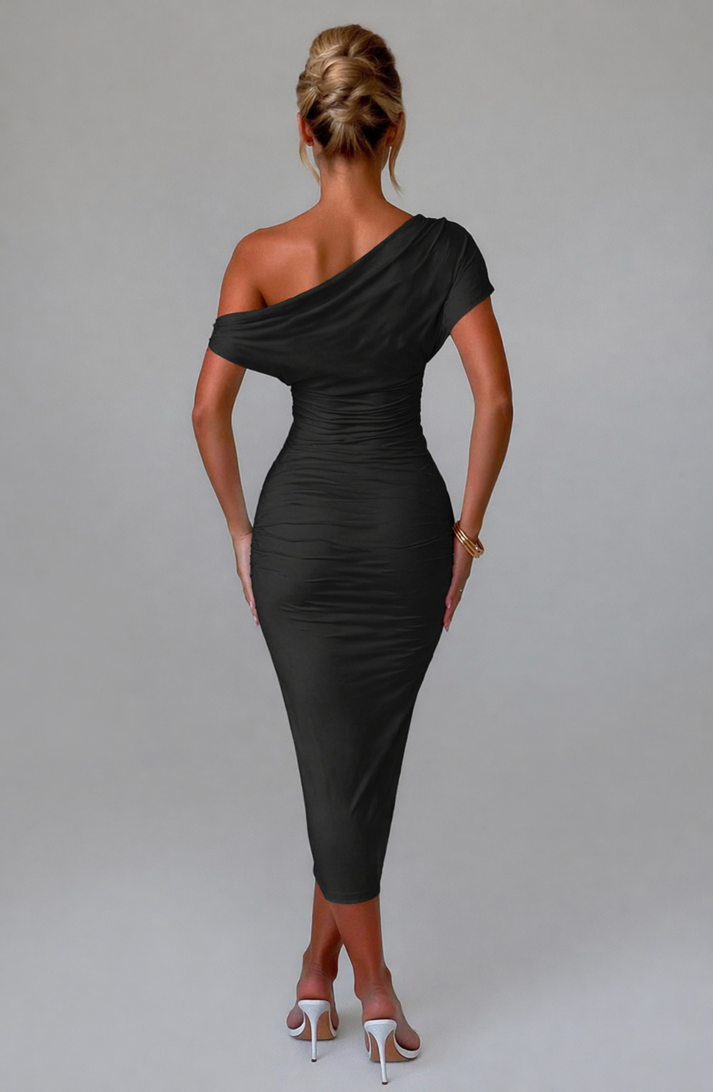 RosyDaze Star Elegance - Midi haljina