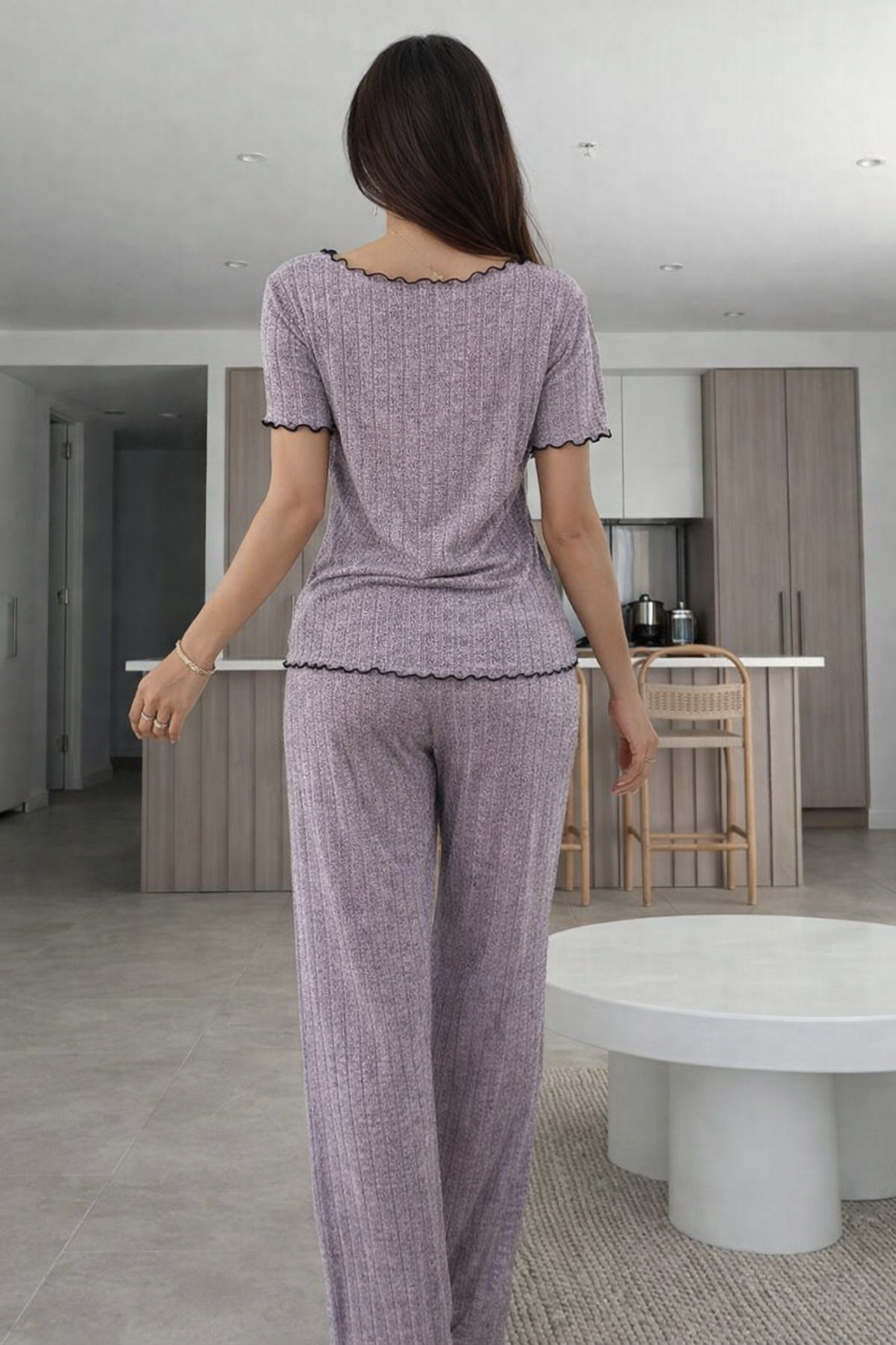Lila Pidžama Set