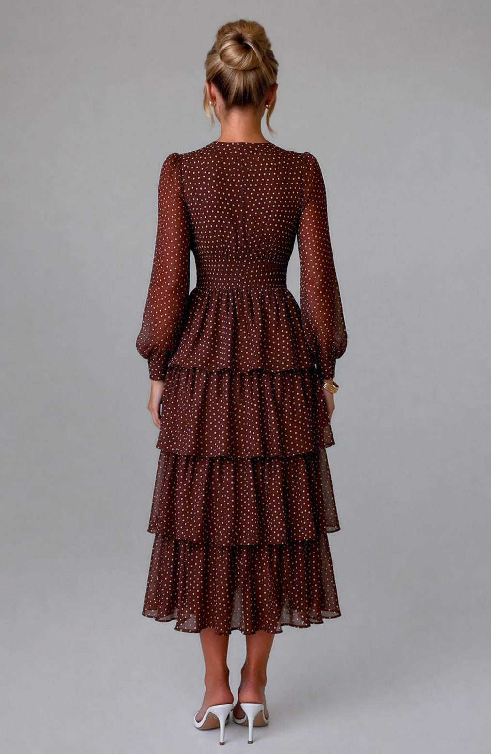 Revavyn Elegantna Retro - Midi haljina