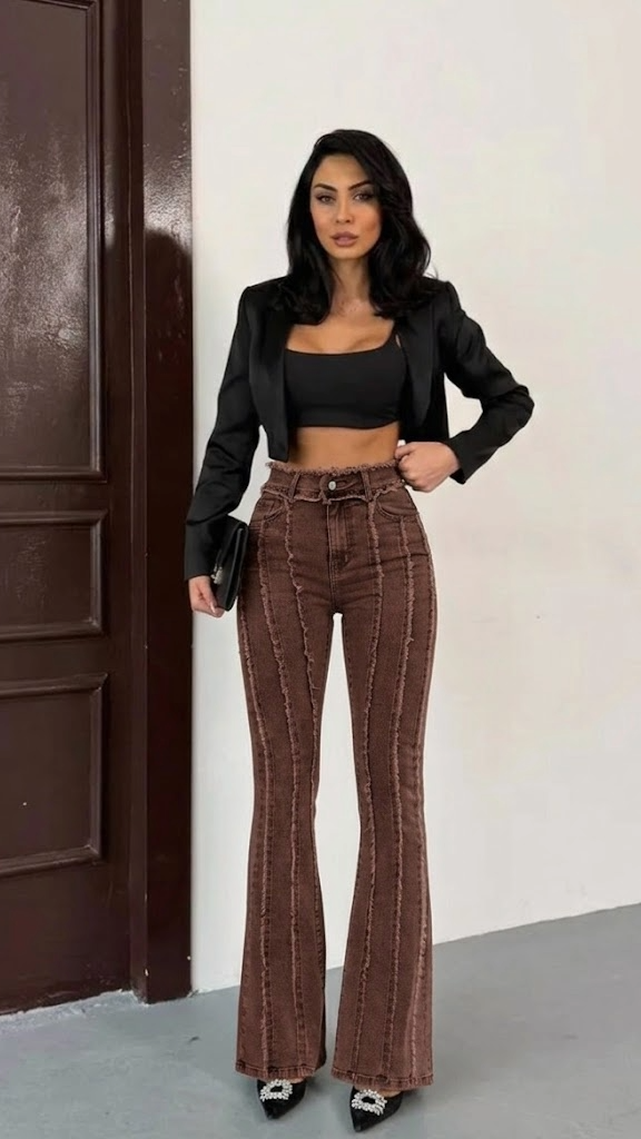 EMERY ROSE Farmerke Bootcut