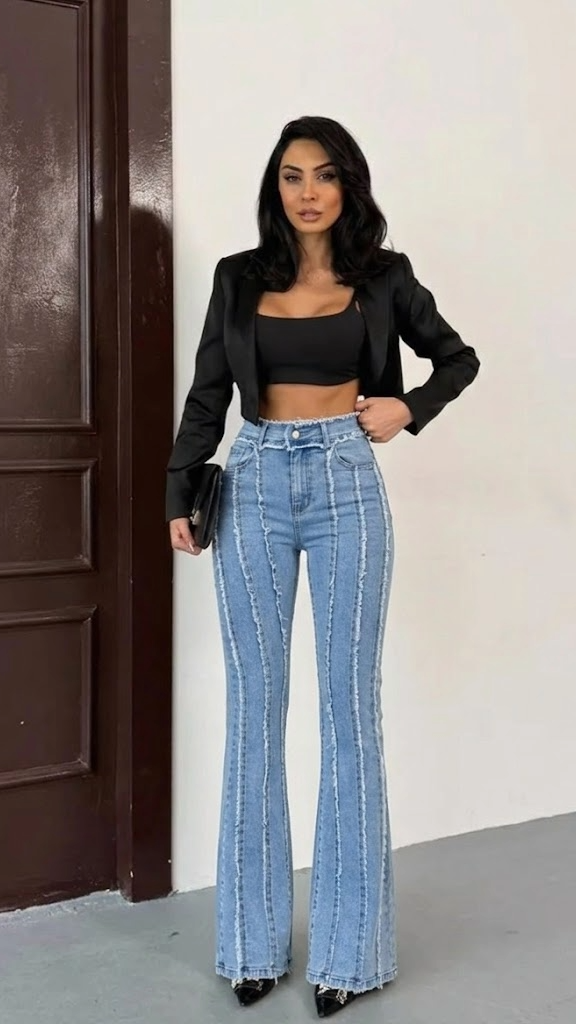 EMERY ROSE Farmerke Bootcut